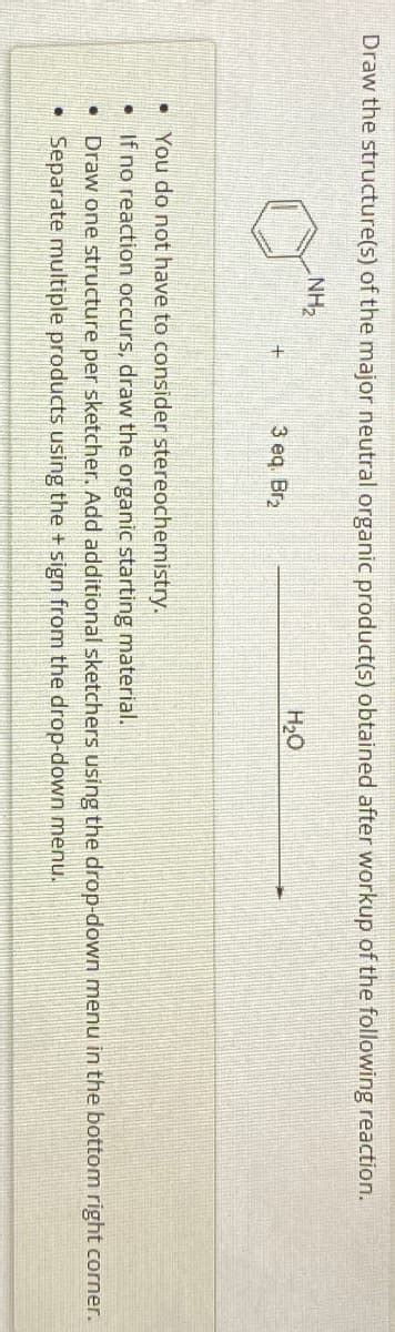 Answered Draw The Structure S Of The Major Bartleby