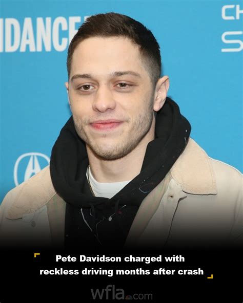 Wfla News On Twitter Pete Davidson Charged With Reckless Driving