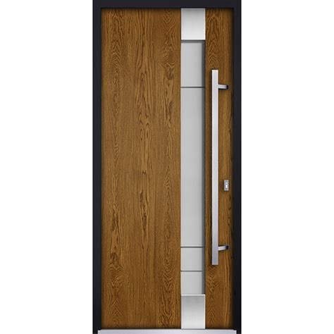 VDomDoors Deux Ready to Install Oak Prehung Front Entry Doors | Wayfair
