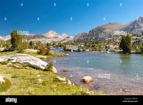 The View Along The John Muir Trail At Marie Lake John Muir Wilderness