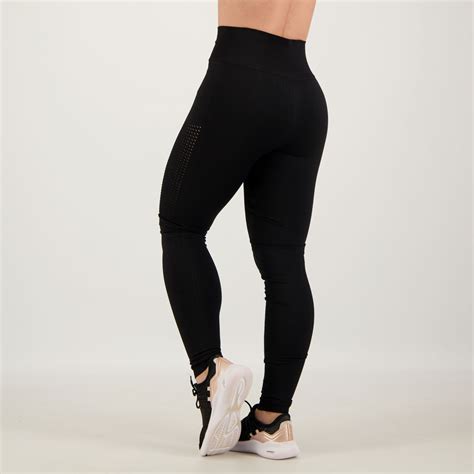 Cal A Legging Selene Sem Costura Preta Futfanatics