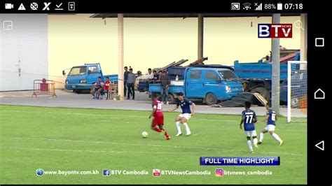 Police Vs Army 4 2 Highights All Gold Metfone Cambodia League 2019