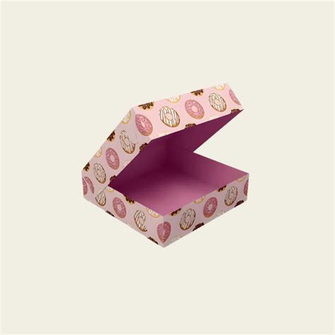 Pink Donut Boxes Hot Custom Boxes