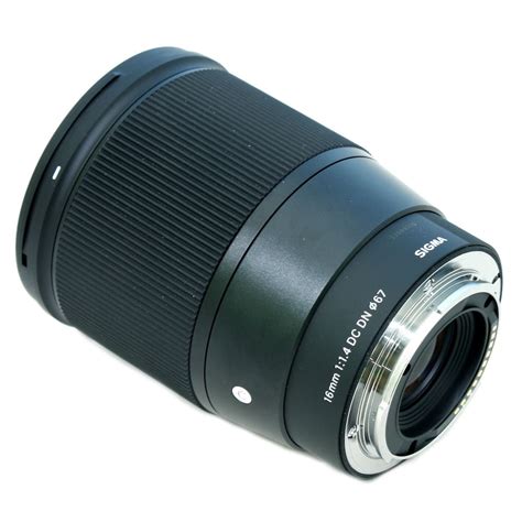 Sigma 16mm F 1 4 Dc Dn Contemporary Lens For Sony E