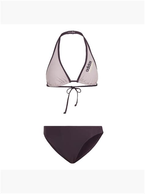 Adidas Neckholder Bikini In Lila DEICHMANN