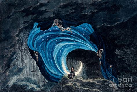 Queen Of The Night Scene For Mozarts Magic Flute By Simon Quaglio