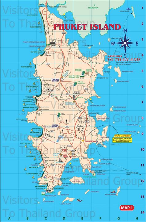 Phuket Map Shortcut