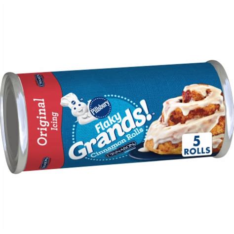 Pillsbury Flaky Grands Cinnamon Rolls with Cinnabon Cinnamon and ...