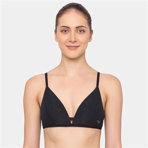 Sloggi Women Ever Fresh Plus Padded Non Wired Bra Black Buy Sloggi