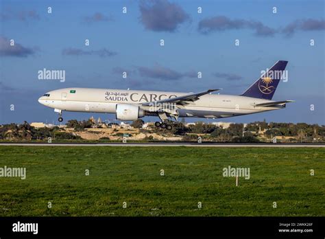 Saudia Saudi Arabian Airlines Cargo Boeing 777 FFG REG HZ AK71