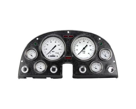 Classic Instruments White Hot Series Gauge Kit Chevrolet Corvette 1963 1972 CO63WH