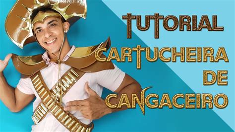 COMO FAZER CARTUCHEIRA DE CANGACEIRO EM E V A YouTube