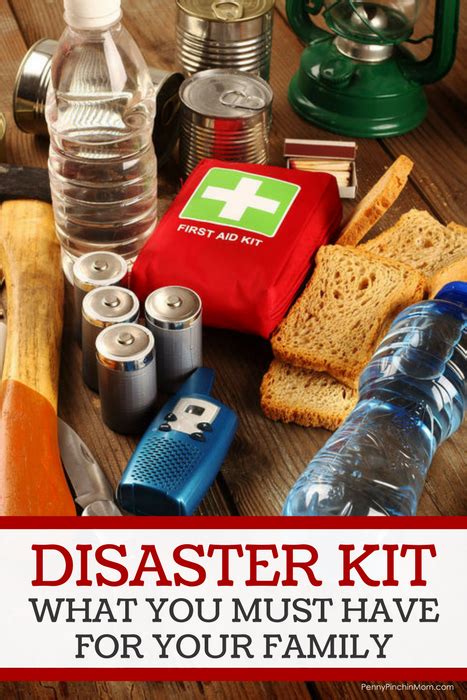 Be Prepared For Emergencies Create A Disaster Kit Penny Pinchin Mom