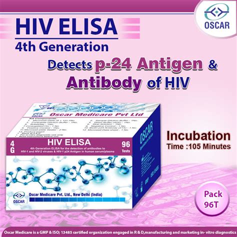 Elisa Kit Hiv 4th Generation