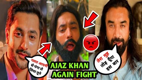 Ajaz Khan And Harsh BENIWAL Again Big Controversy Start Ajaz Open