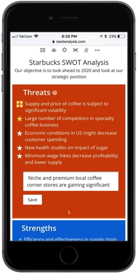 Swotanalysis Online Swot Analysis Software Examples And Templates