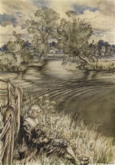 Arthur Rackham - The Compleat Angler [rackham-angler01] (art, illustrations) Illustrations for ...