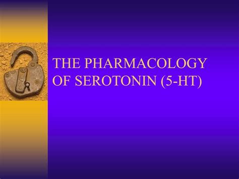 16the Pharmacology Of Serotonin 5 Htppt