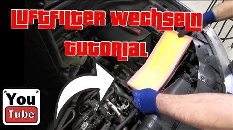 Luftfilterwechsel Vw Golf Vi Tdi How To Change The