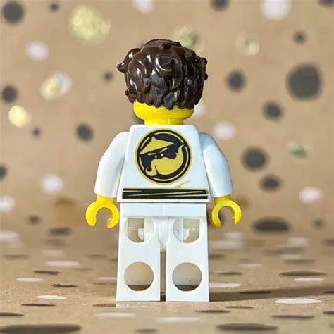 LEGO NINJAGO MINIFIGURE Njo348 Jay White Wu Cru Training Gi EUR 5 19