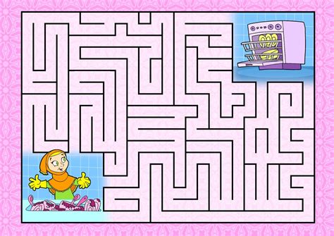 Printable Maze For Kids - Printable Word Searches