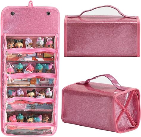 Leeche Storages And Display Case For Dolls Compatible With All Lol