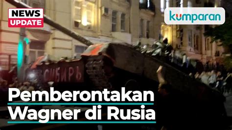 Putin Diancam Tentara Bayarannya Sendiri Pemberontakan Wagner Di Rusia