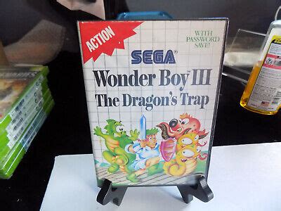 Wonder Boy III The Dragon S Trap CIB Good Shape Tested Sega Master