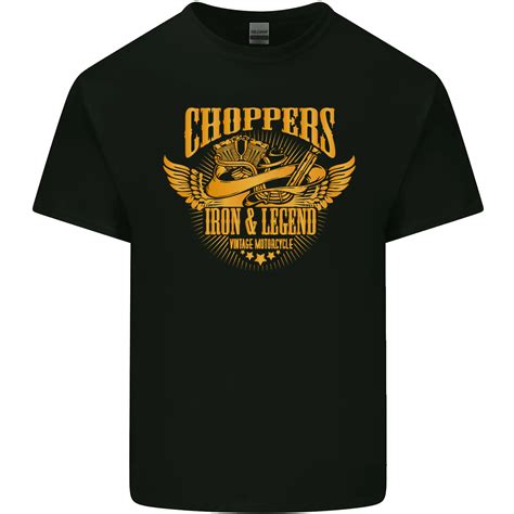 Choppers Legend Moto Motard Moto Homme Coton T Shirt Ebay