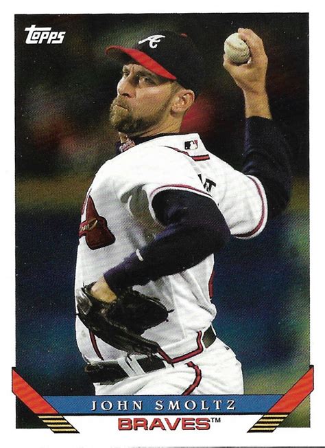 John Smoltz 2019 Topps Archives 258 Atlanta Braves Baseball Cards