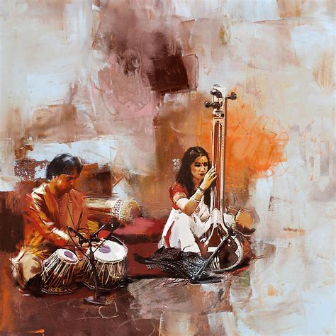 Indian Classical Music Paintings