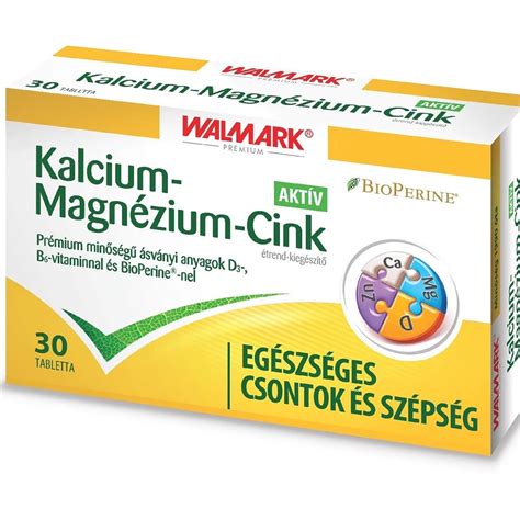 Walmark kalcium magnézium cink aktív 30 db iPon hardver és szoftver