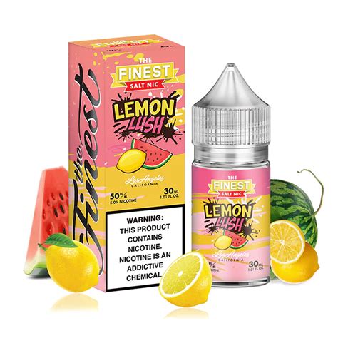 Lemon Lush Saltnic by The Finest 30ML 30MG บหรไฟฟา นำยา