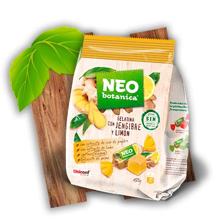 NEO BOTANICA Gelatinas Golosinas De Fruta Y Sin Azucar Uniconf