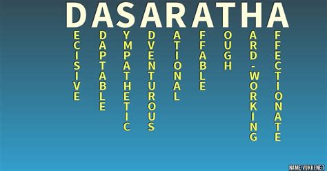 The meaning of dasaratha - Name meanings