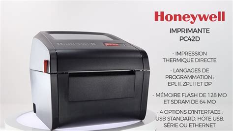 Imprimante Thermique Directe Honeywell Pc D Youtube