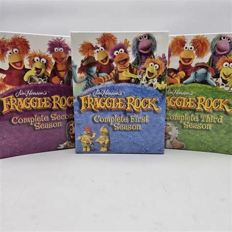 JIM HENSON S FRAGGLE Rock Complete First Second And Third Season S