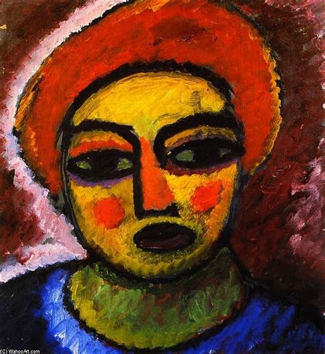 Alexej Georgewitsch Von Jawlensky Chef D Un Femme Expresionismo