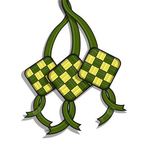 Ketupat Png Decoración Elemento Comida Png Y Vector Para Descargar