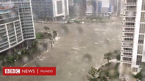 Las impactantes imágenes de las inundaciones en Miami al paso del