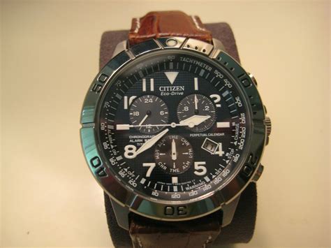 Citizen Bl5250 02l Eco Drive Titanium Chronograph Watchcharts