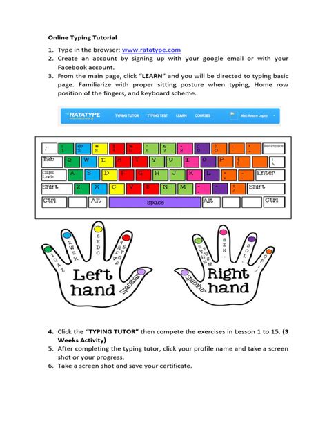 typing tutorial