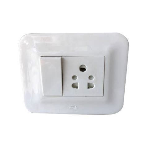 Anchor Roma 10a Modular Switch Socket Combination 1m 1 Way At Rs 75piece In Vapi