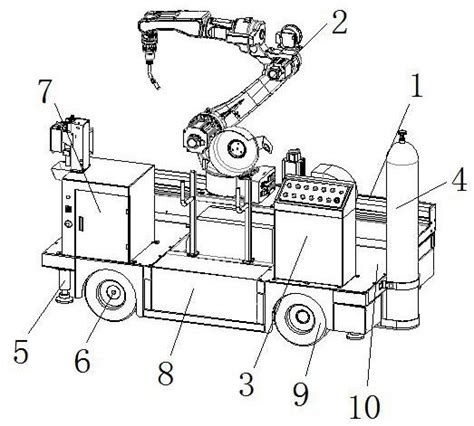 一种可移动焊接机器人的制作方法