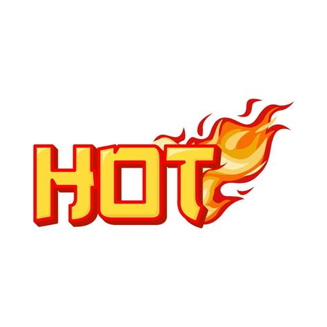 Hot Fire Illustration Vector Art At Vecteezy