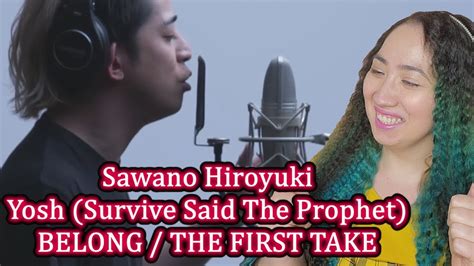 First Impression Of SawanoHiroyuki NZk Yosh BELONG THE FIRST TAKE