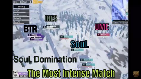 Btr Kings Of Vikendi Soul Vs Btr Vs Ume Fight In PMPL Scrims YouTube