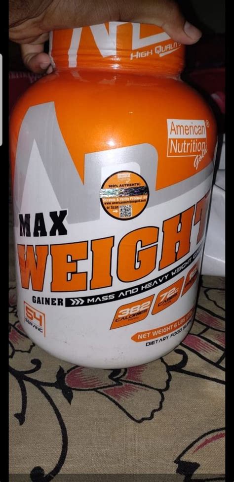 Max Weight Gainer Packaging Size 3 Kg At Rs 2600 Piece In New Delhi Id 2850051269373