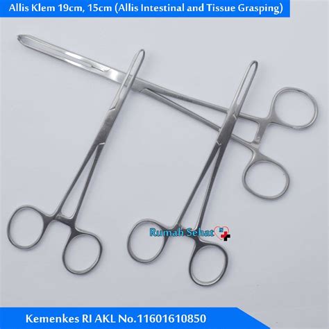 Jual Allis Klem Alis Klem 15 Cm 19 Cm Allis Intestinal And Tissue