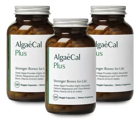 Algaecal Plus Suplemento De Calcio Algas Rojas Naturales Envío gratis